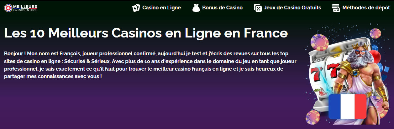 Plateforme casino.jeux.fm et casinos français sur internet