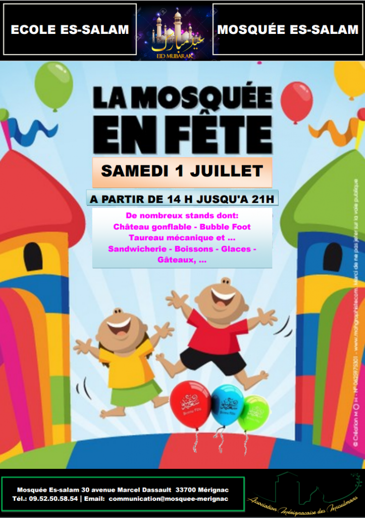 Fete Aid Mosquee Merignac